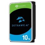 Seaagate Skyhawk AI 10 TB Video Internal Hard Drive HDD – 3.5 Inch SATA 6 Gb/s 256 MB Cache for DVR NVR Security Camera System with 3-Years Data Recovery Services ST10000VE001