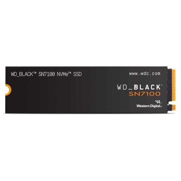 WD_Black Western Digital SN7100 NVMe 1TB, Upto 7250MB/s R, 6900MB/s W, 5Y Warranty, PCIe Gen 4 NVMe M.2 (2280), Gaming Storage, Internal Solid State Drive (SSD) (WDS100T4X0E-00CJA0)