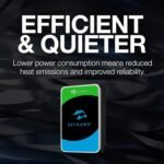 Seagate Skyhawk 2TB Video Internal Hard Drive HDD 3.5 Inch SATA 6Gb/s 256MB Cache for DVR NVR Security Camera System with 3-Years Data Recovery Services (ST2000VX015) - Image 6