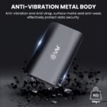 EVM EnSave External SSD 512GB - Smallest Portable SSD - 550 Mb/s Read & 500 Mb/s Write - USB 3.1 Gen 2 Type C - 10 Years Warranty (EPSSD/512GB) - Image 4