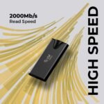 EVM Elite EnSave Pro External SSD 2TB with 2000 Mb/s Read & 1800 Write - Smallest Portable SSD - USB 3.2 Gen 2x2 USB-C - 10 Years Warranty (EPSSDPro/2T) - Image 7