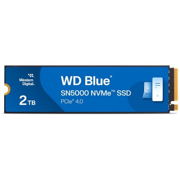 WD Blue 3D 2 TB Laptop Blue SATA III Internal Solid State Drive (SSD) (WDS200T2B0B)  (Interface: SATA III, Form Factor: M.2)