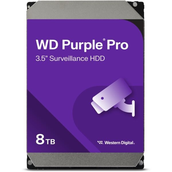 WD Purple Surveillance Hard Drive - 8TB