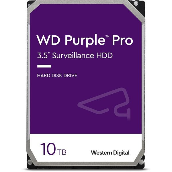 WD Purple Surveillance Hard Drive - 10TB