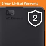 Western Digital WD 6TB Elements Portable Hard Disk Drive, USB 3.0, Compatible with PC, PS4 and Xbox, External HDD - Image 8