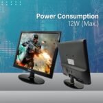 GEONIX PC Monitor (38.35 cm / 15.1 Inch), VGA & HDMI, LED Display, 1024X768 Resolution, 220cd/m2 (Max.) Brightness,12W (Max.) Power Consumtion - Image 8