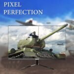 GEONIX 24 Inch IPS Computer Monitor Full HD 1920x 1080 Monitor, 3000:1 Contrast Ratio Frameless Display, HDMI and VGA, 16.7 Million Colors PC Screen, Black, 3 Years Warranty - Image 4