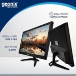 GEONIX PC Monitor (47 cm/18.5 Inch) | Resolution 1366 x 768 | Display Output-VGA & HDMI | LED Display | Power Consumption 21W (Max) | 3 Years Warranty - Image 5