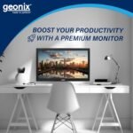 GEONIX PC Monitor (47 cm/18.5 Inch) | Resolution 1366 x 768 | Display Output-VGA & HDMI | LED Display | Power Consumption 21W (Max) | 3 Years Warranty - Image 8