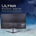 Geonix 32 inch Curved Monitor (Black) - Image 6